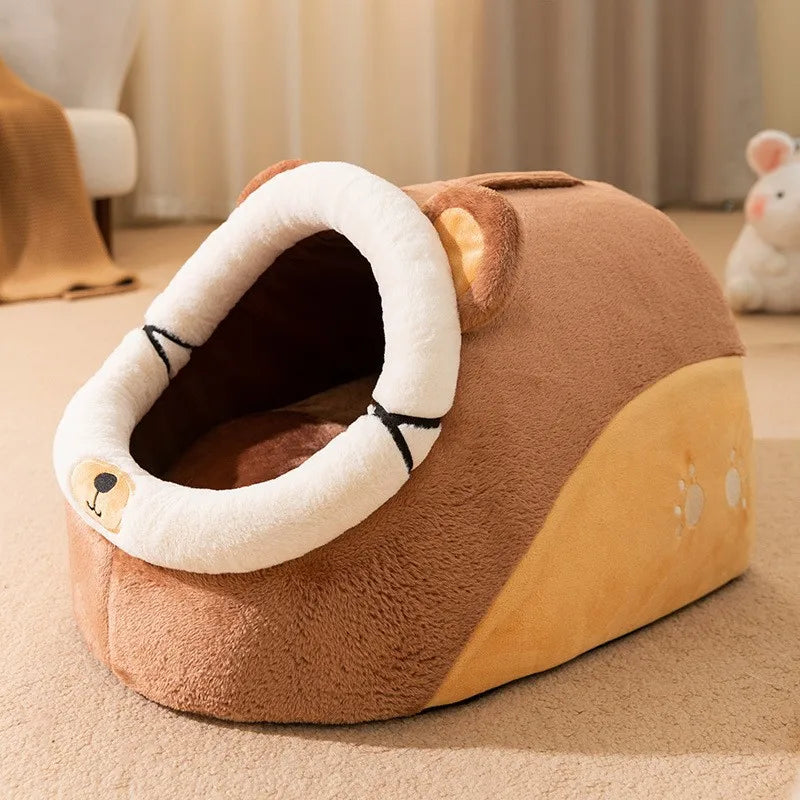 Four Seasons Universal Cat Litter Cat Cradle Cat Bed Cat House Semi-Closed Spring and Summer Dog Kennel Dog House Pet Supplies