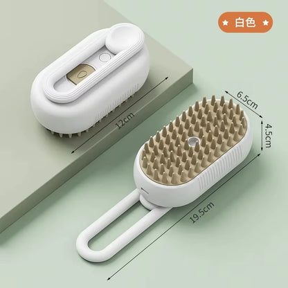 Cat Brush Steamy Dog Brush Electric Spray Cat Hair Brushes Pet Grooming Comb Hair Removal Massage Pet Accessories